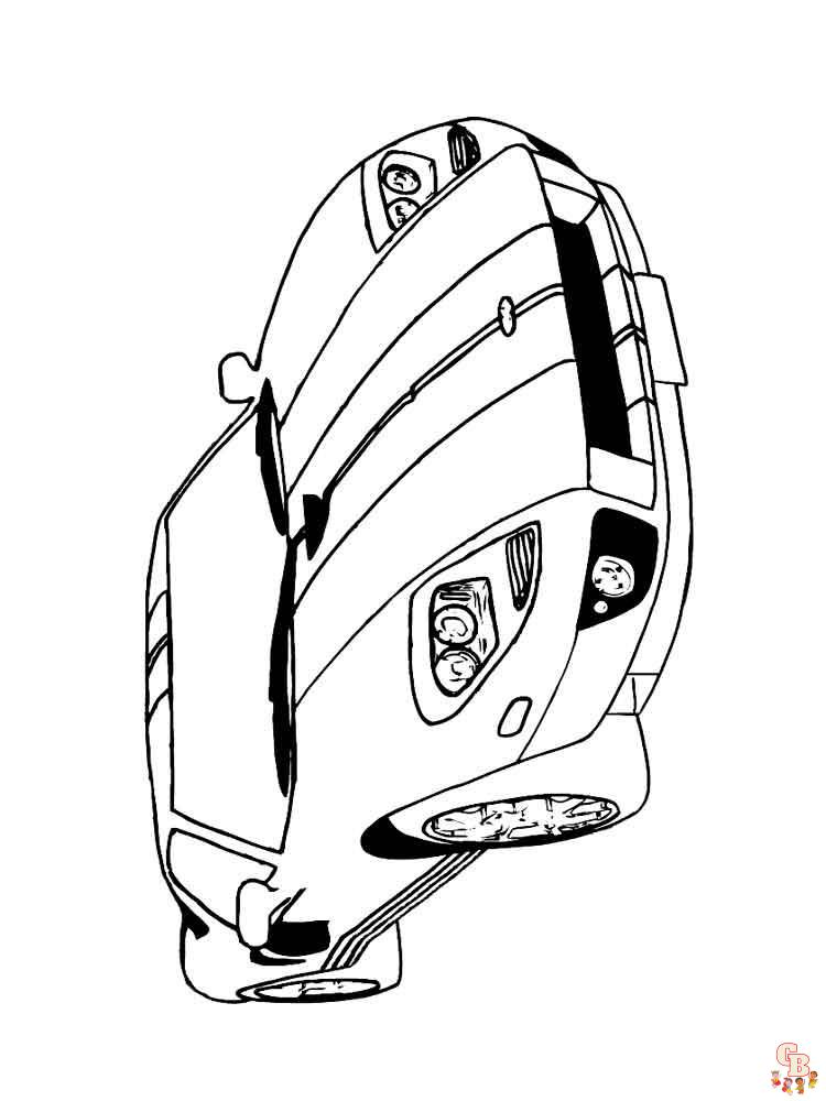 Ferrari Coloring Pages 21