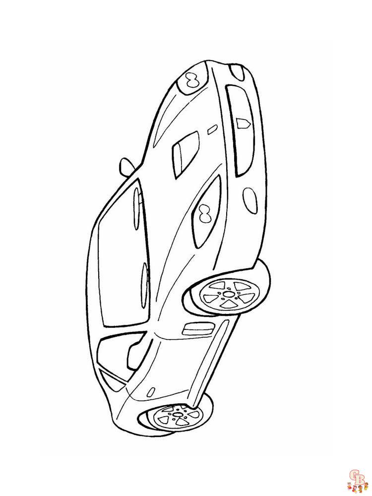 Ferrari Coloring Pages 6