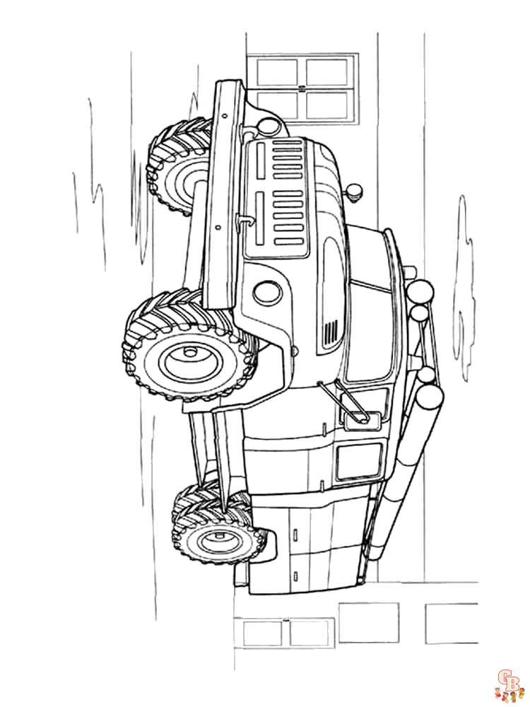 Fire Truck Coloring Pages 10