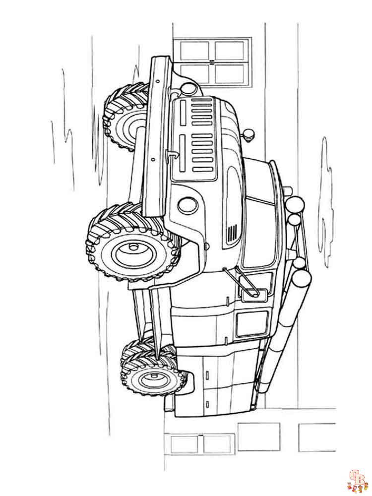 Fire Truck Coloring Pages 30