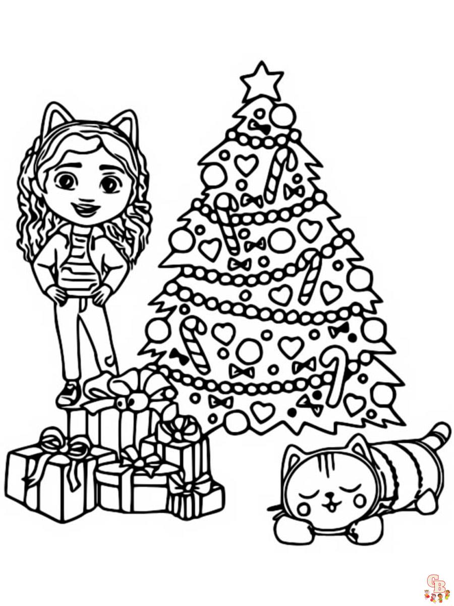 Gabby Dollhouse Coloring Pages 26