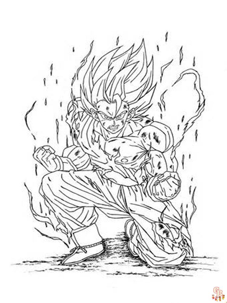 Goku Coloring Pages For Boys 6