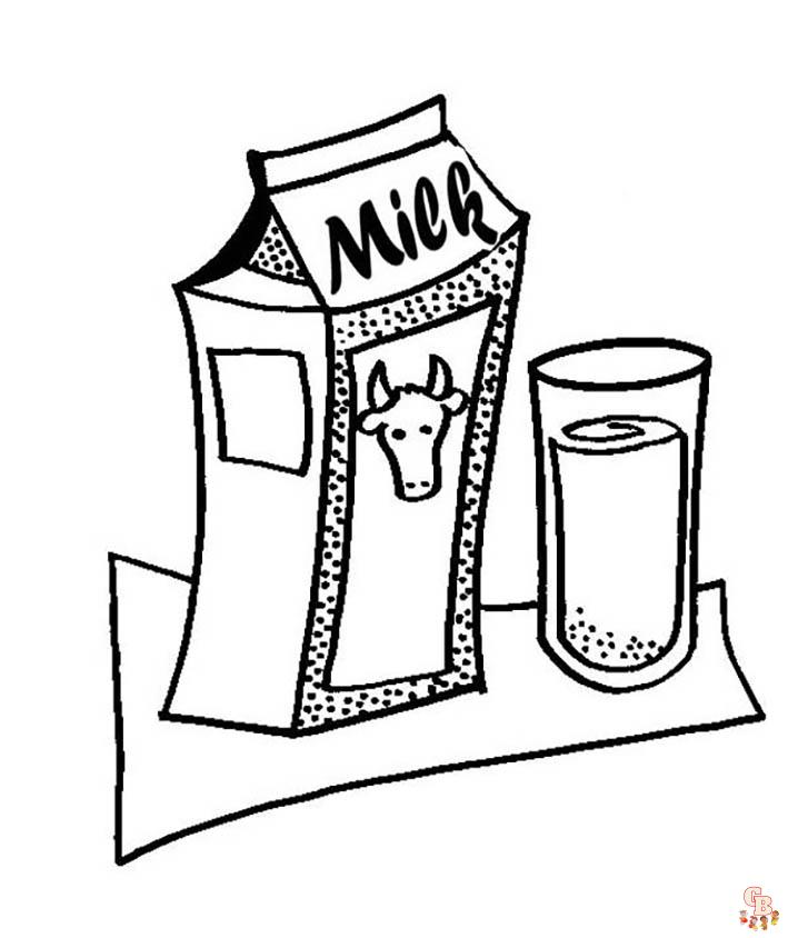 Healthy Food coloring pages 6