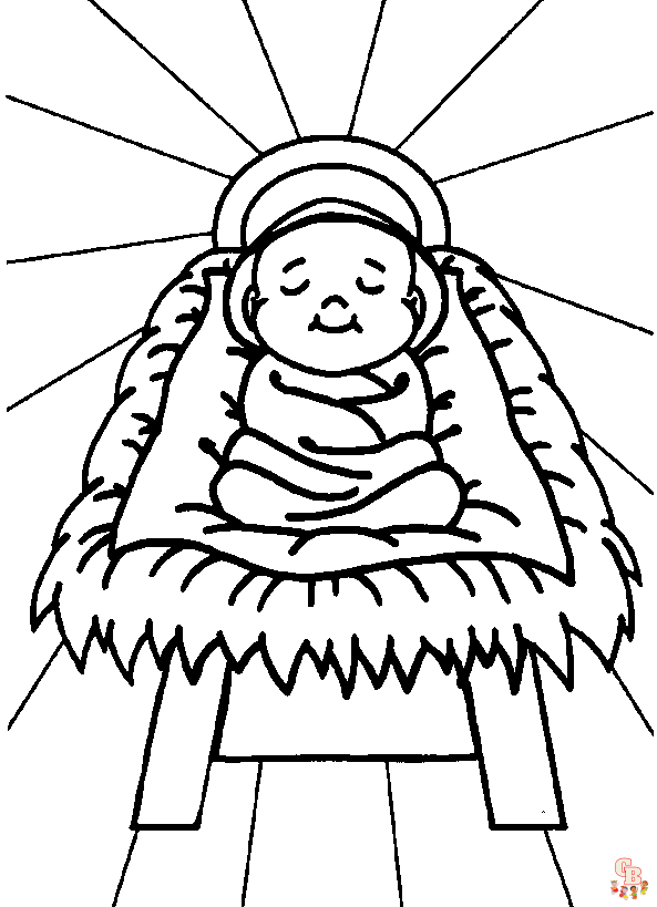 Jesus Coloring Pages 1