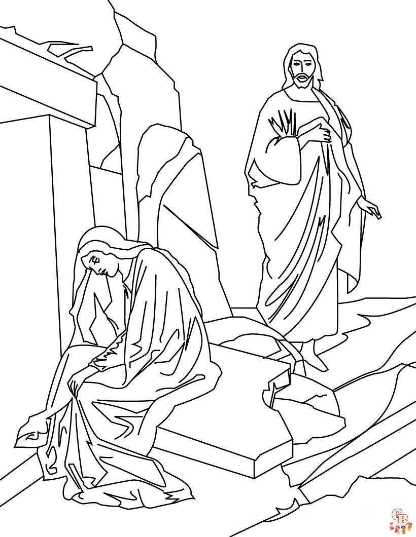 Jesus Coloring Pages 10