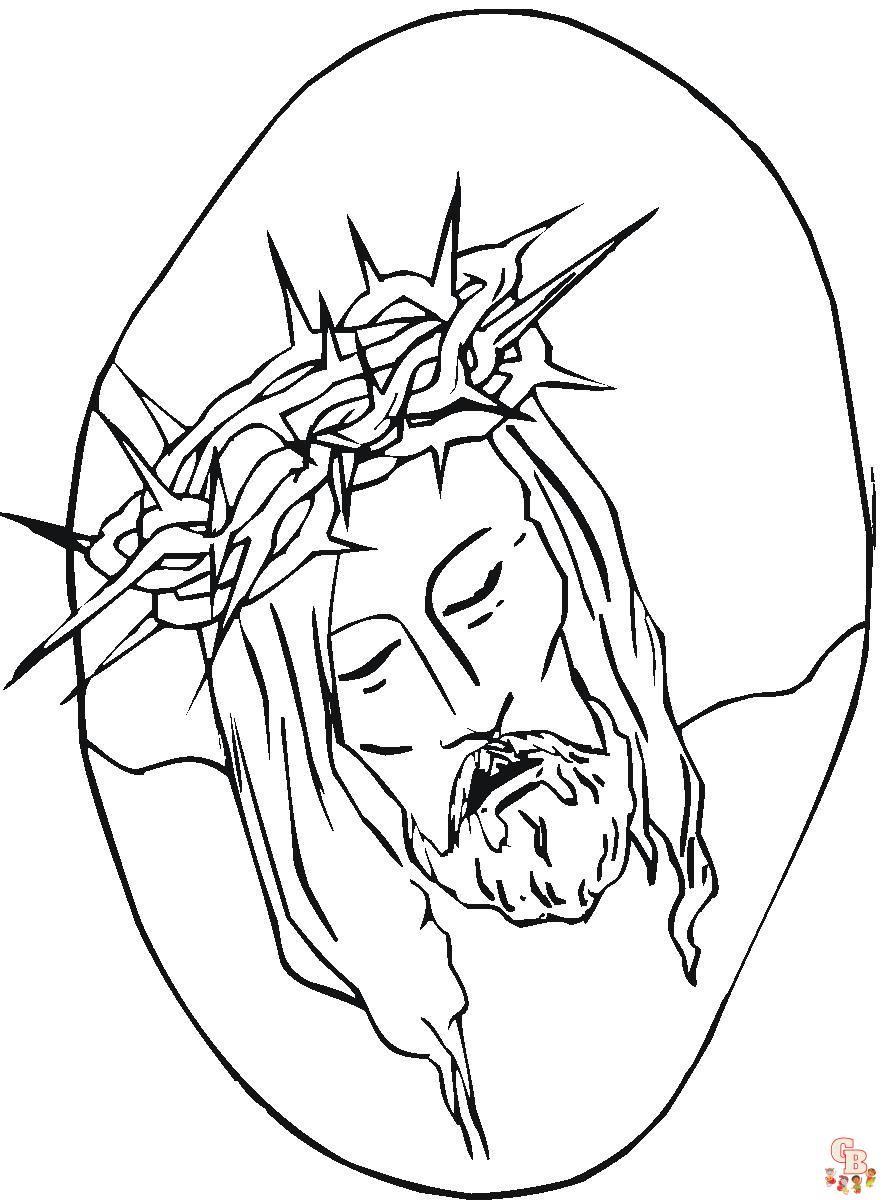 Jesus Coloring Pages 14