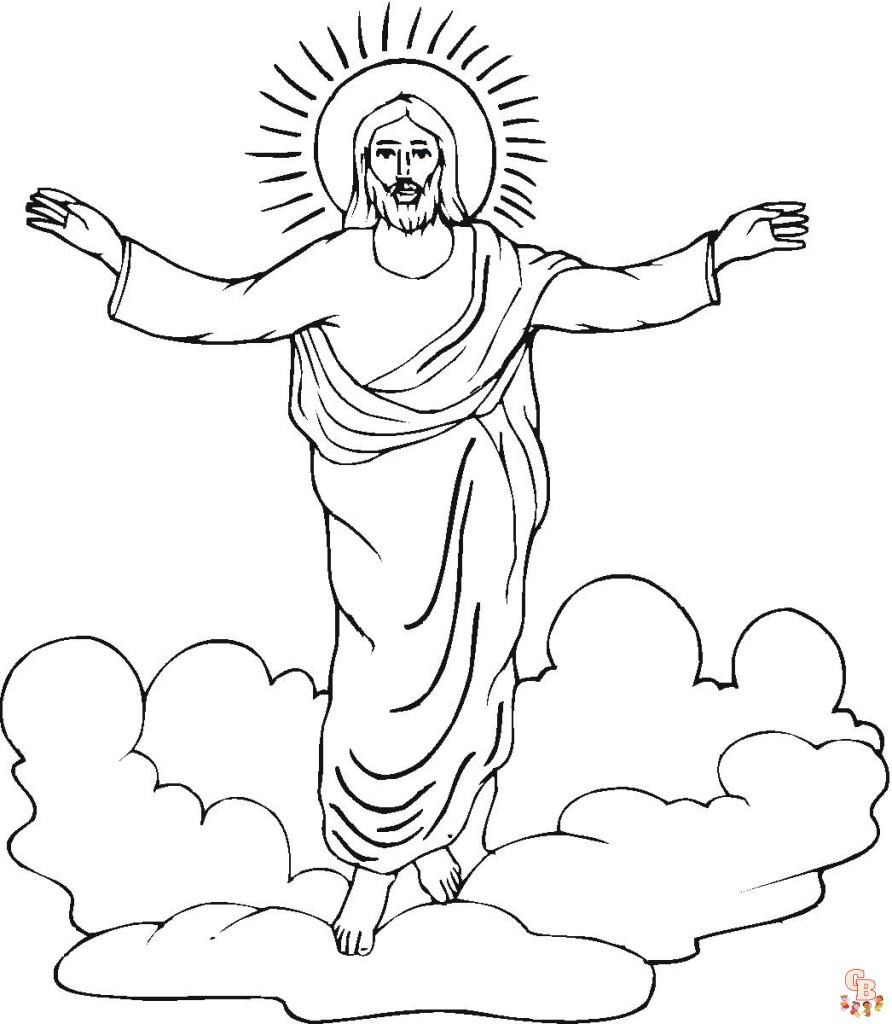 Jesus Coloring Pages 16