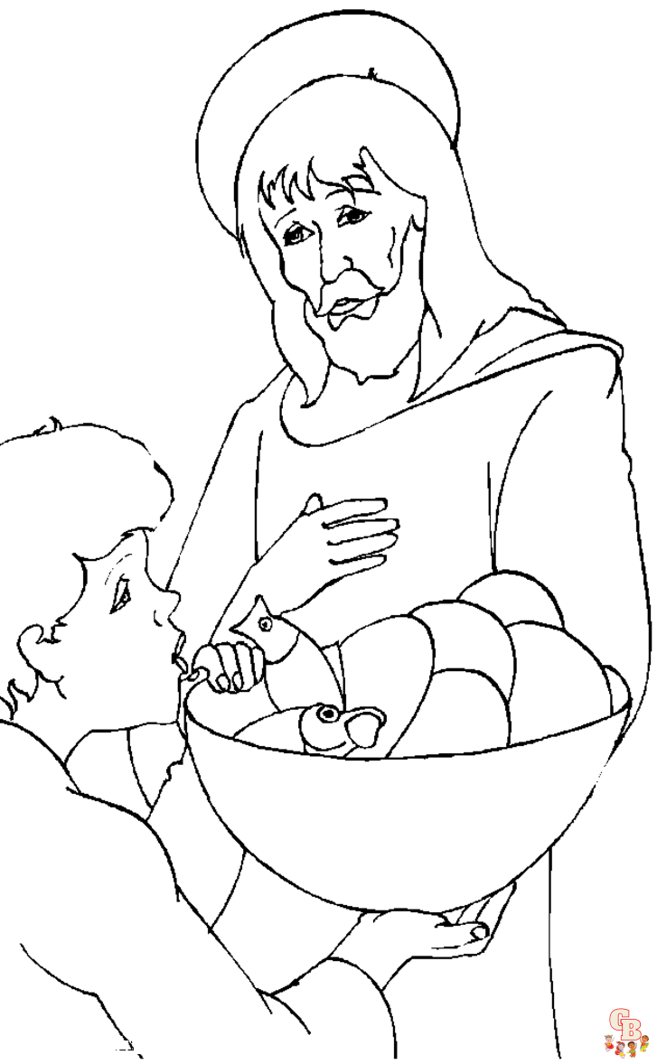 Jesus Coloring Pages 2