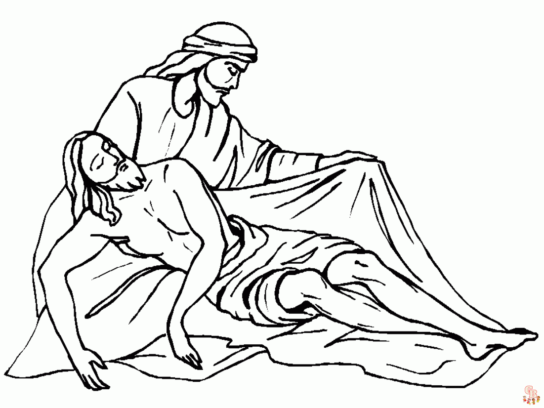 Jesus Coloring Pages 3