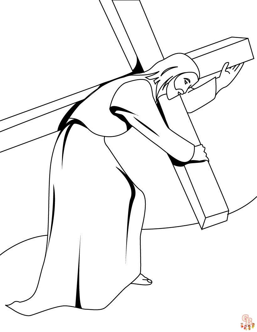 Jesus Coloring Pages 4