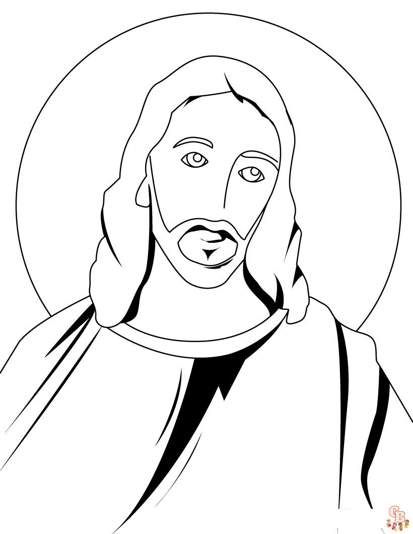 Jesus Coloring Pages 6