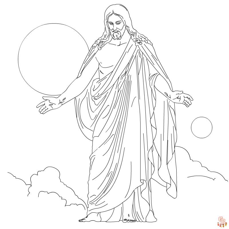 Jesus Coloring Pages 8