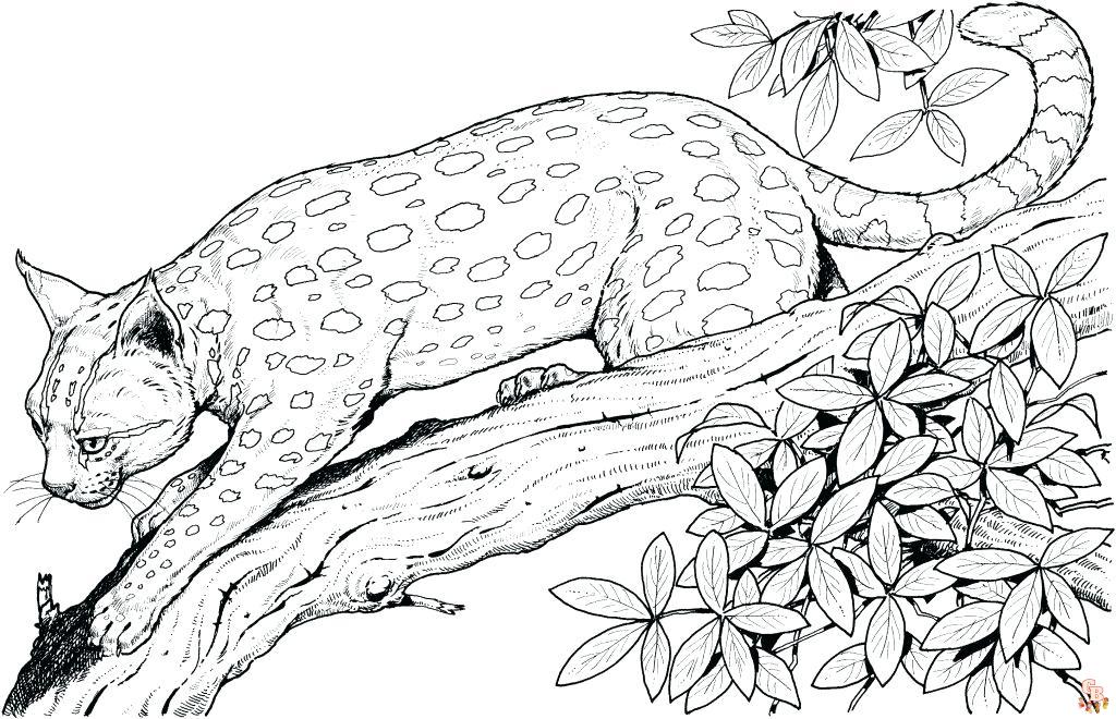 Jungle Animals coloring pages 15