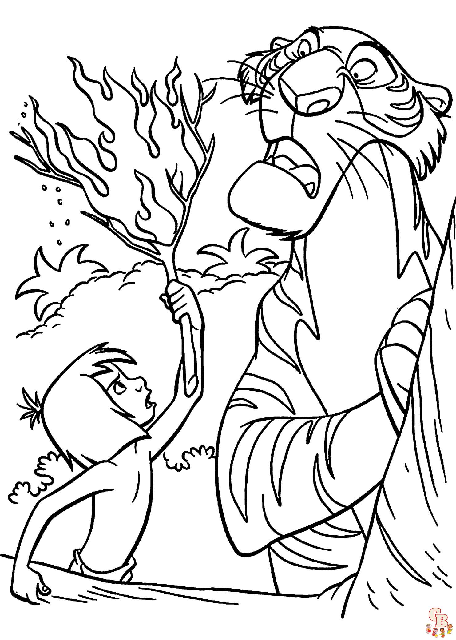 Jungle Animals coloring pages 5