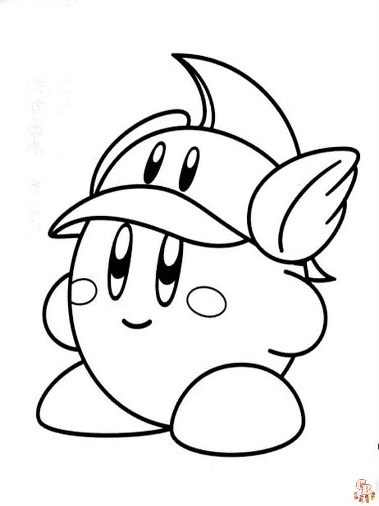 Kirby Coloring pages 11