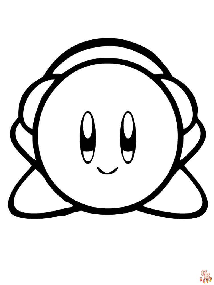 Kirby Coloring pages 15