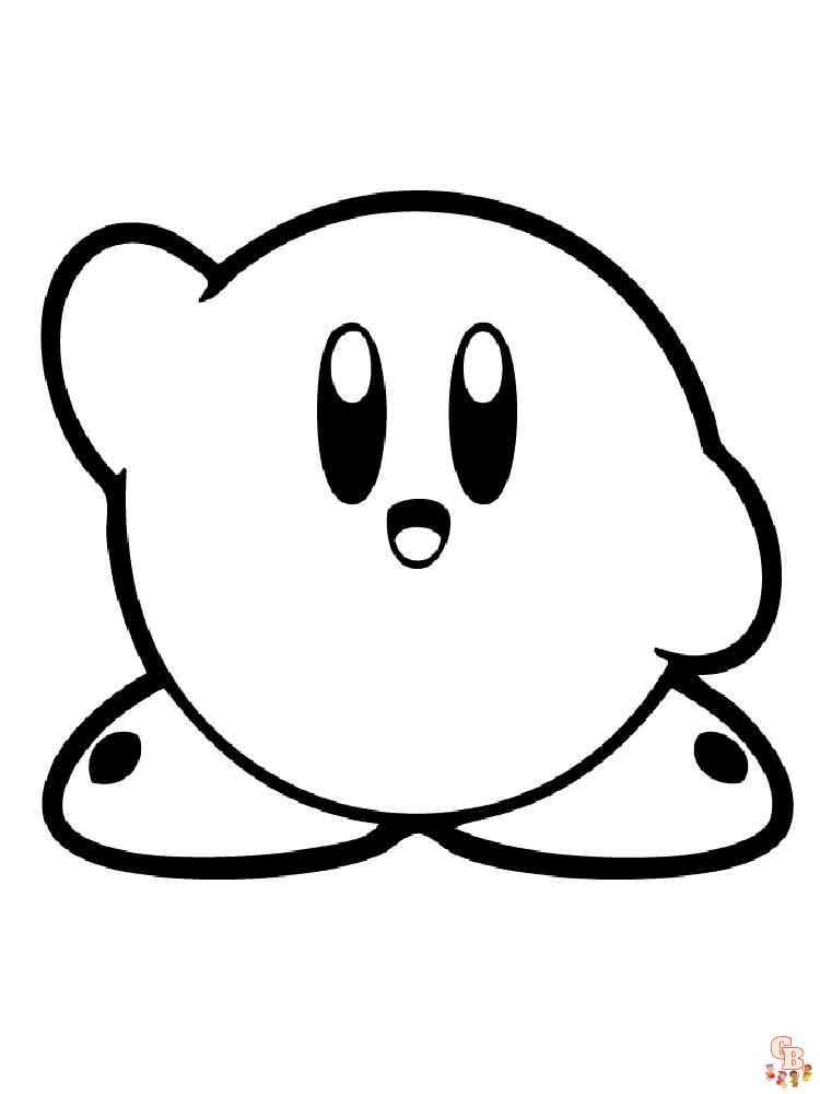 Kirby Coloring pages 16