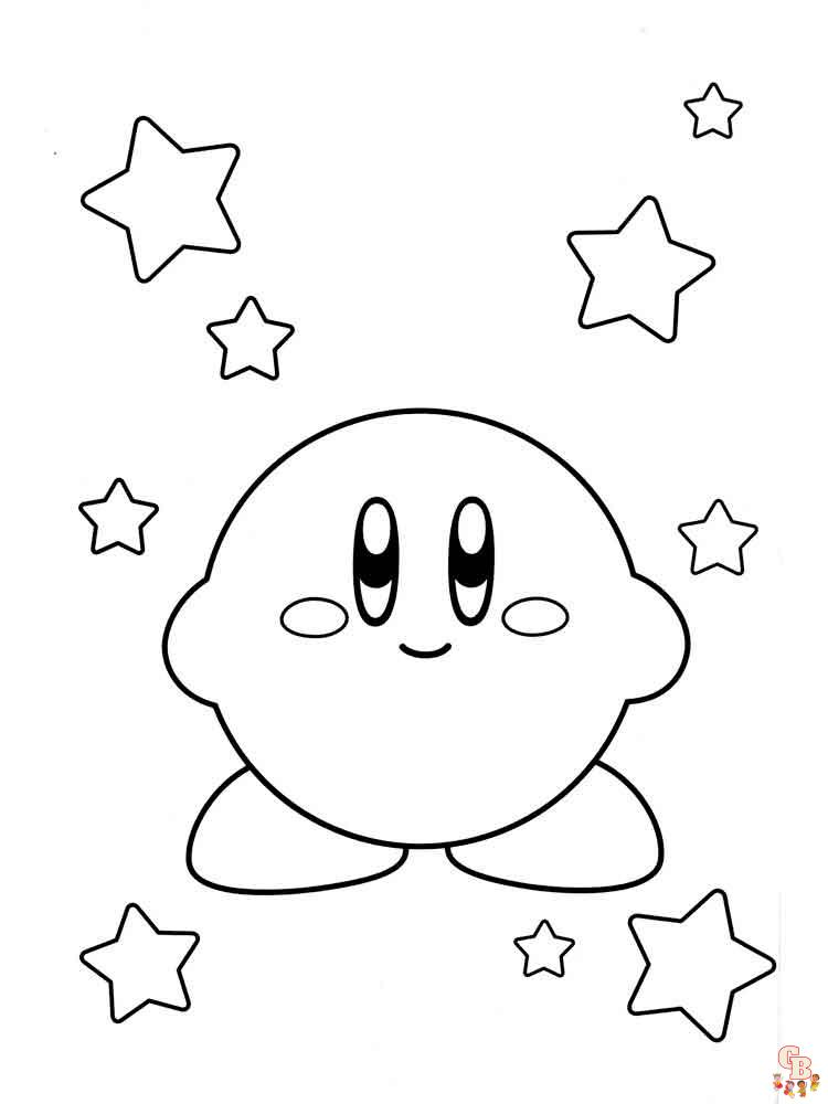 Kirby Coloring pages 3