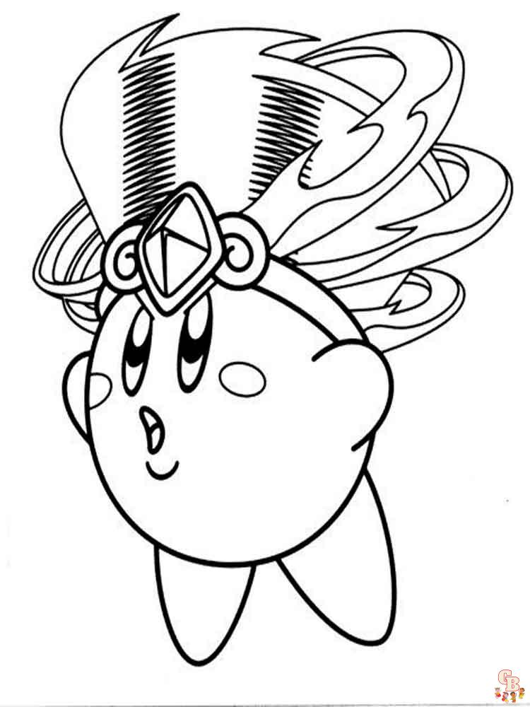 Kirby Coloring pages 4