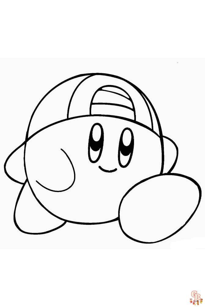 Kirby Coloring pages 5