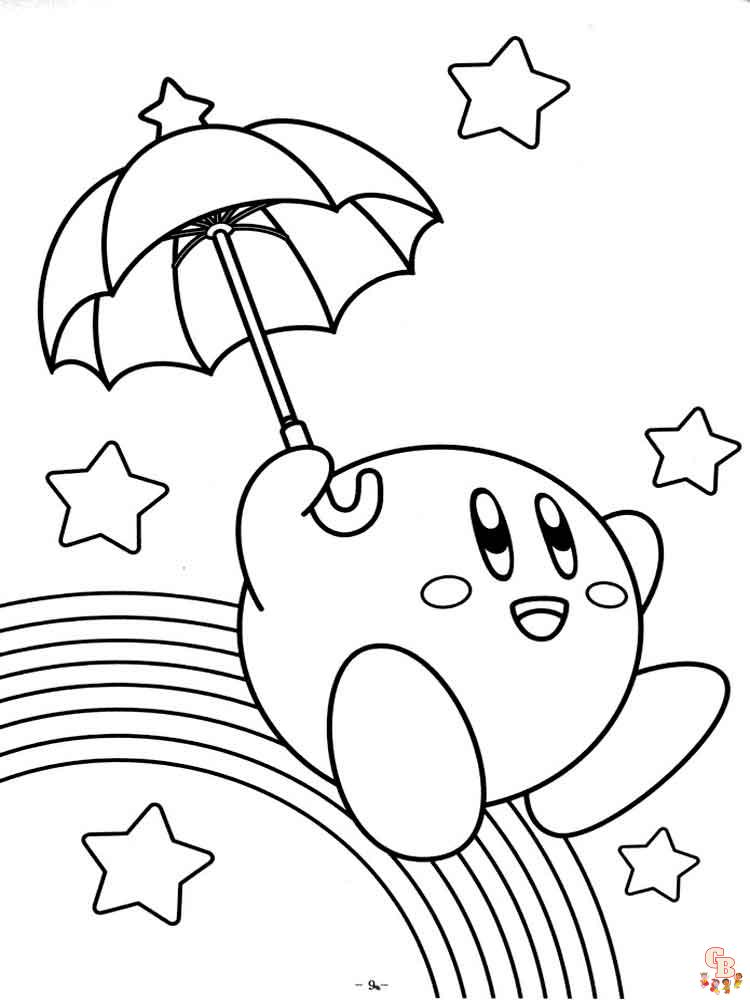 Kirby Coloring pages 6