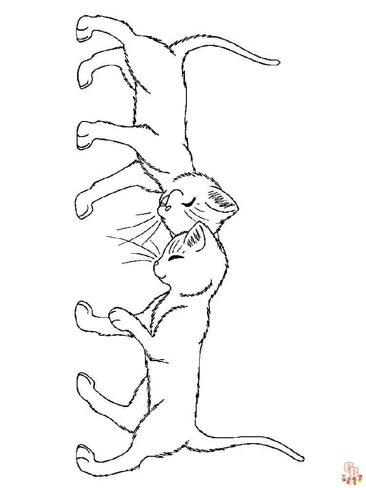 Kitten Coloring Pages 22