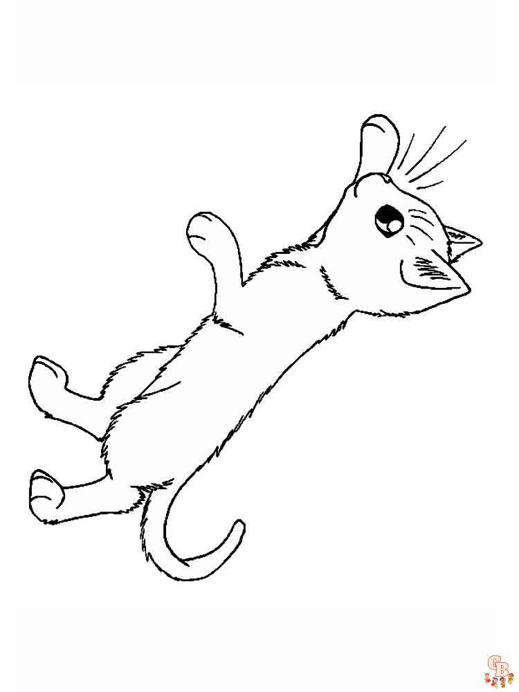 Kitten Coloring Pages 23