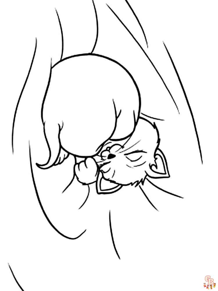 Kitten Coloring Pages 24