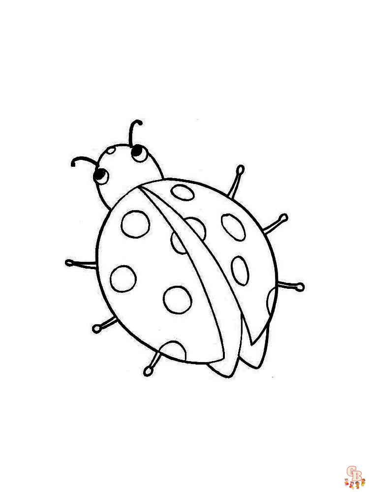 Ladybug coloring pages 20