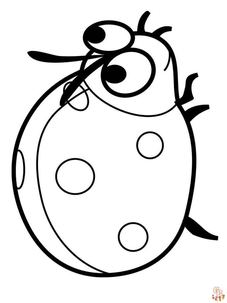 Ladybug coloring pages 21