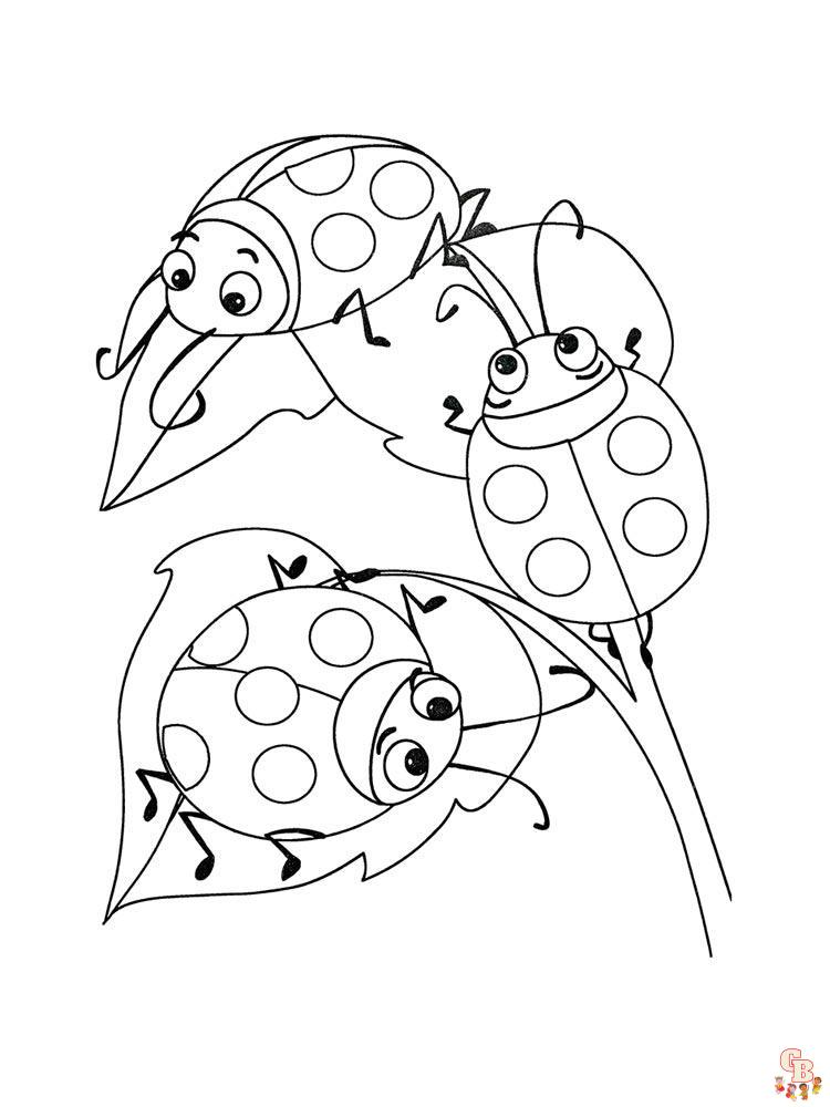 Ladybug coloring pages 29