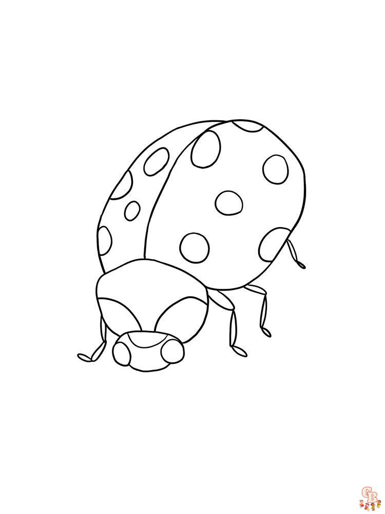 Ladybug coloring pages 30