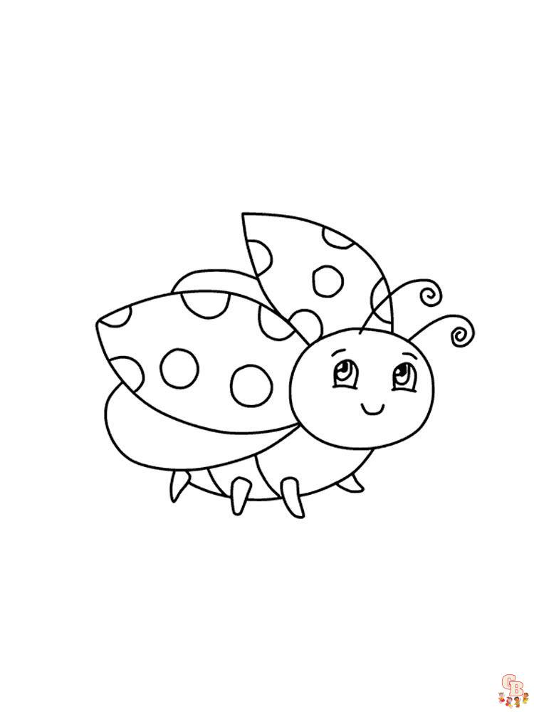 Ladybug coloring pages 35