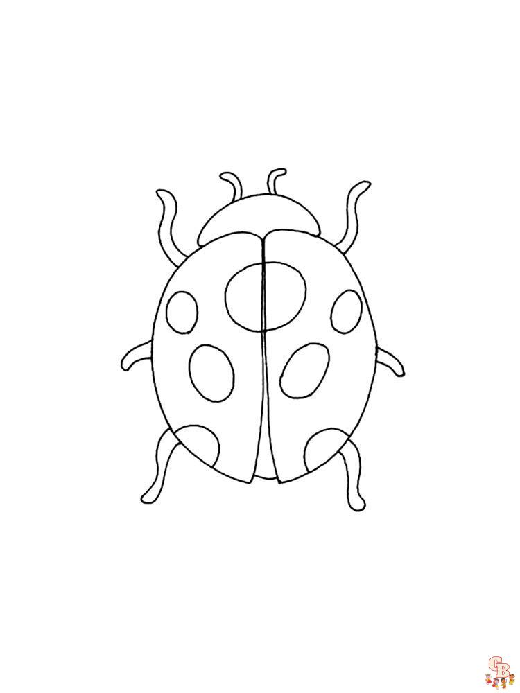 Ladybug coloring pages 40