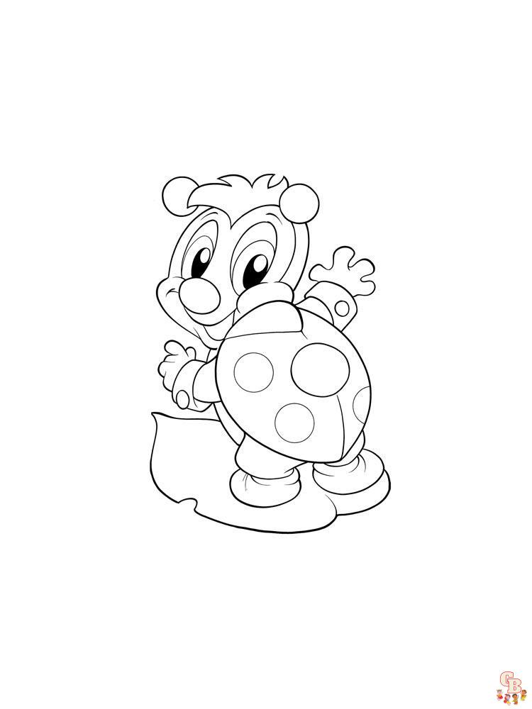 Ladybug coloring pages 44