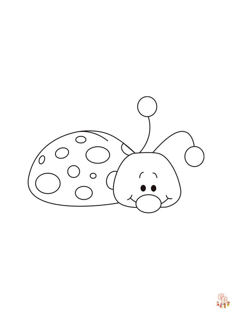 Ladybug coloring pages 45