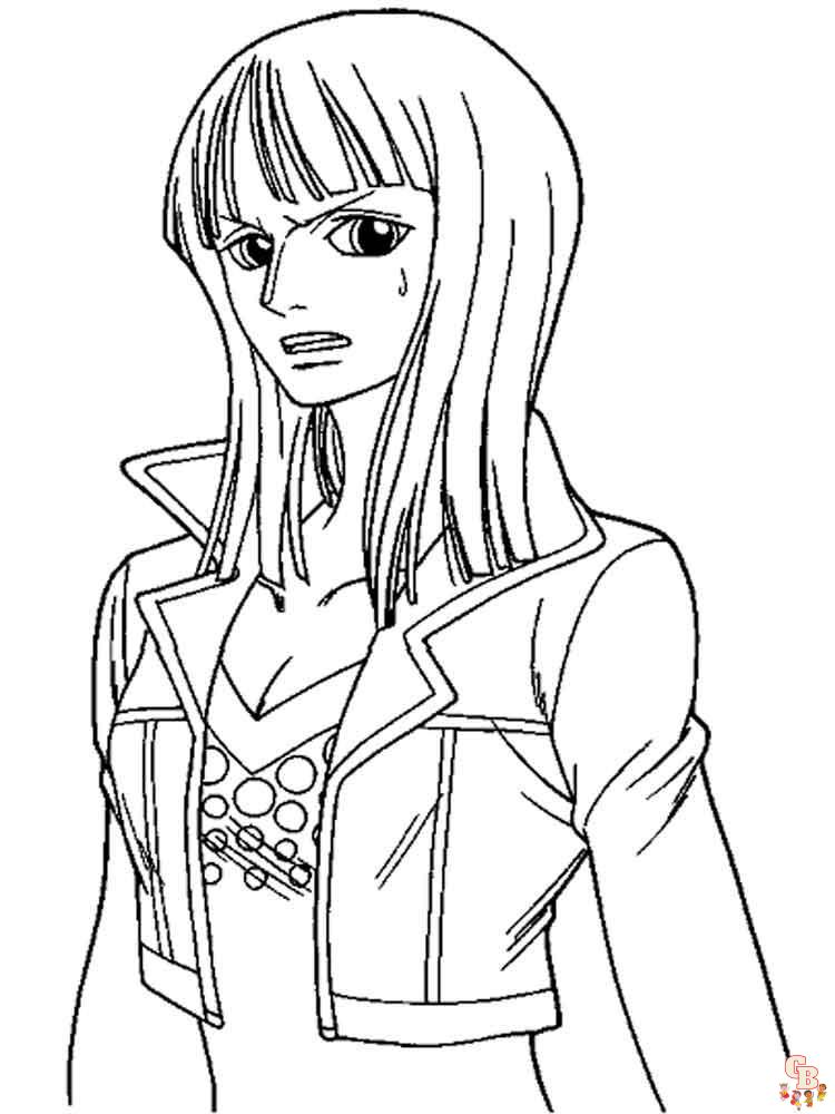 Manga Coloring Pages 5