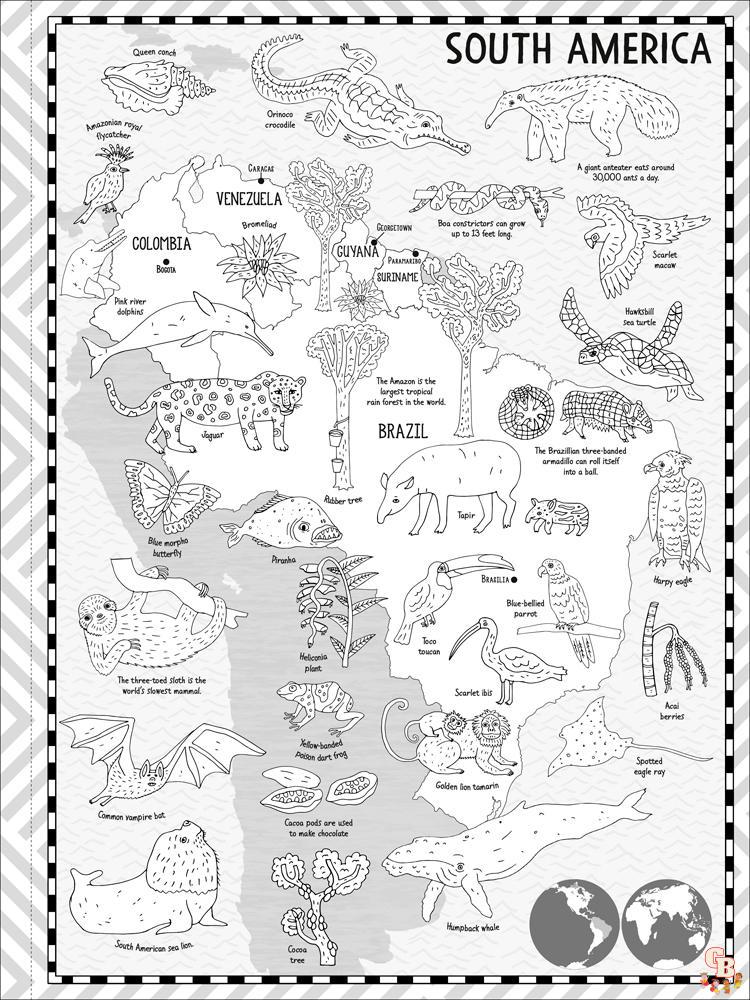 Map Coloring Pages 10