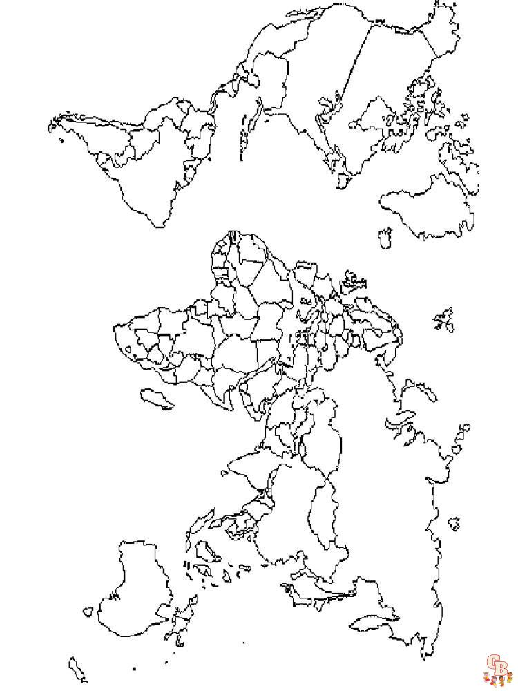 Map Coloring Pages 13