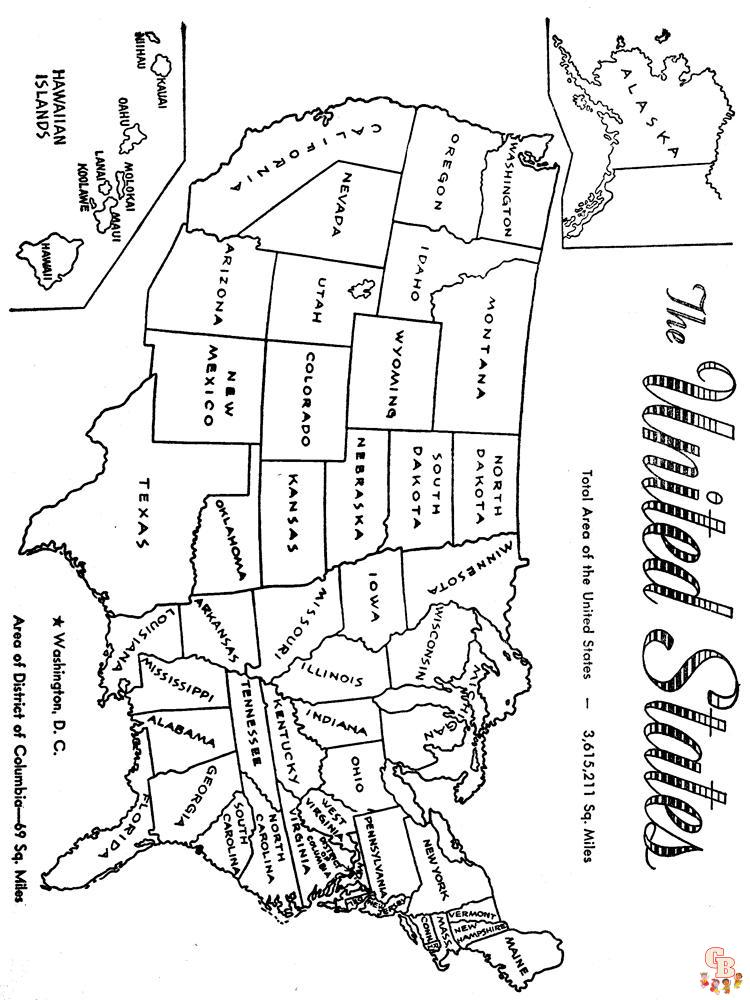 Map Coloring Pages 16