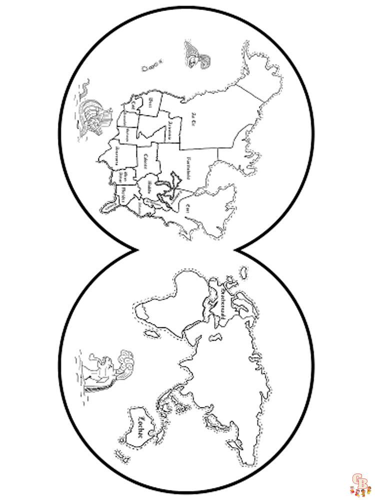 Map Coloring Pages 17