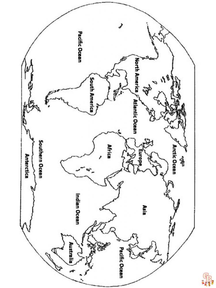 Map Coloring Pages 3