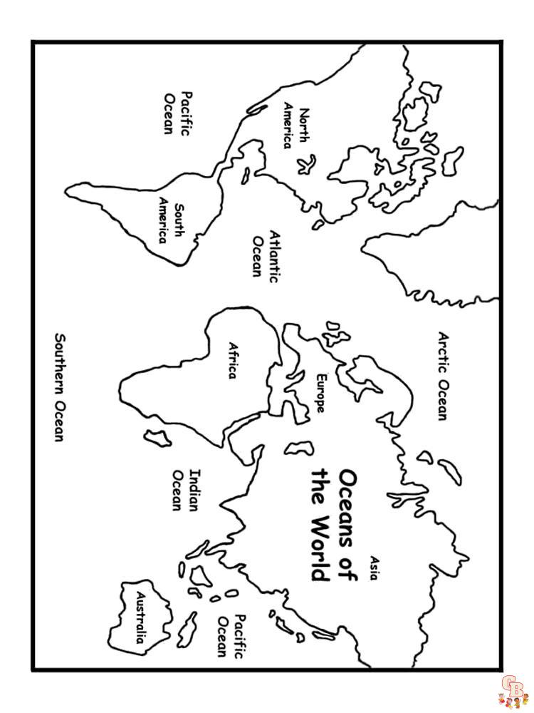 Map Coloring Pages 8