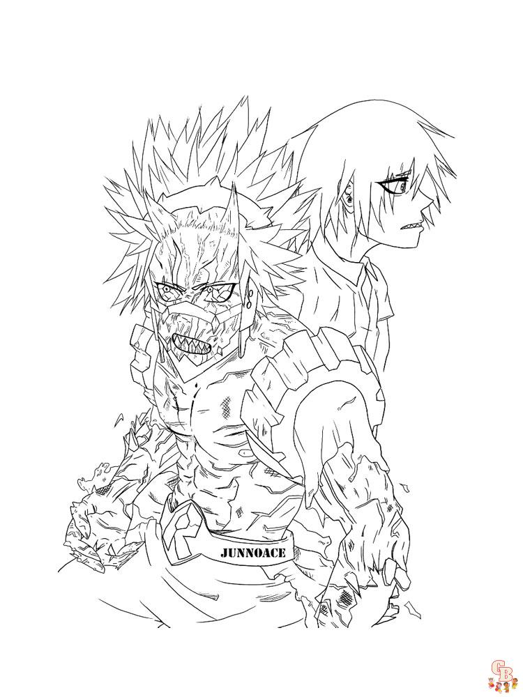 My Hero Academia Coloring Pages 15