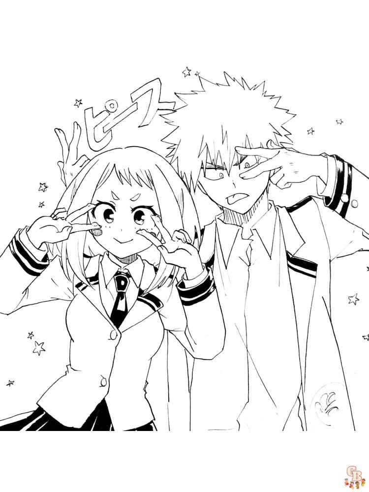 My Hero Academia Coloring Pages 2