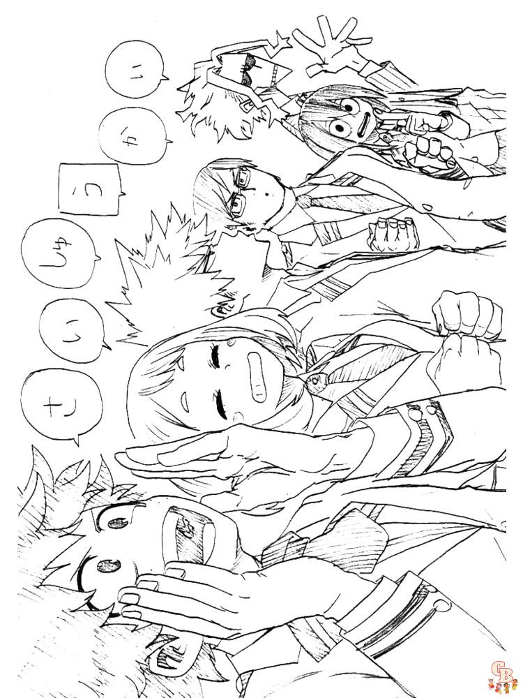 My Hero Academia Coloring Pages 5