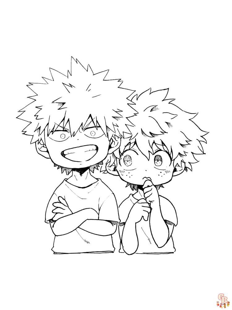 My Hero Academia Coloring Pages 8