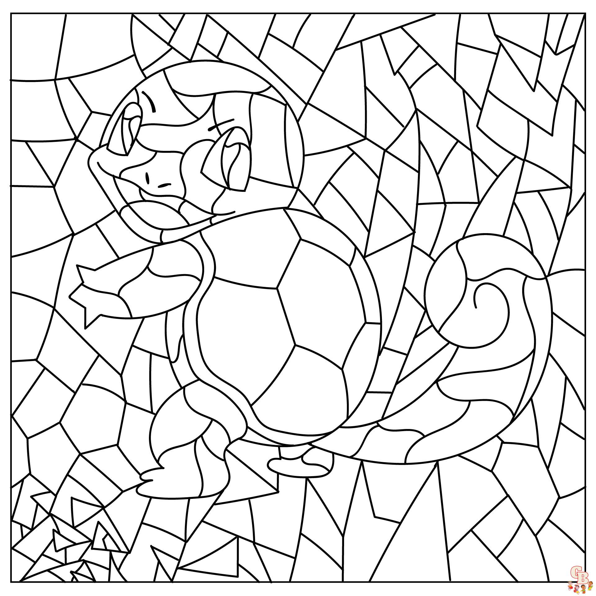 Mystery coloring pages 3