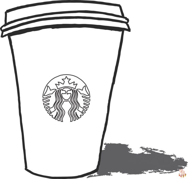 Starbucks Coloring Pages 6