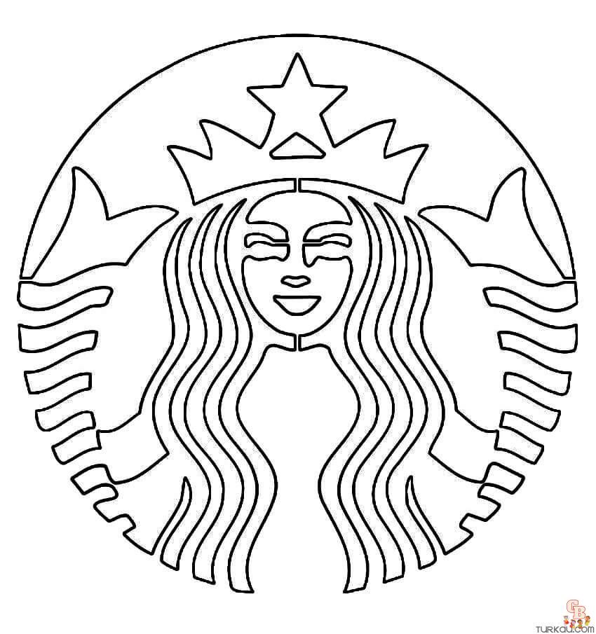 Starbucks Coloring Pages 8